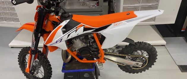 Gebruikte KTM sx 50 model 2023 BTW motor !!