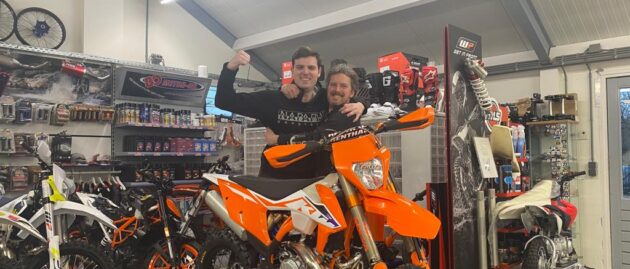 Thymo Scholten op KTM