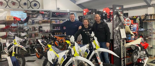 MMP motorparts feliciteert Sven en Sebastian